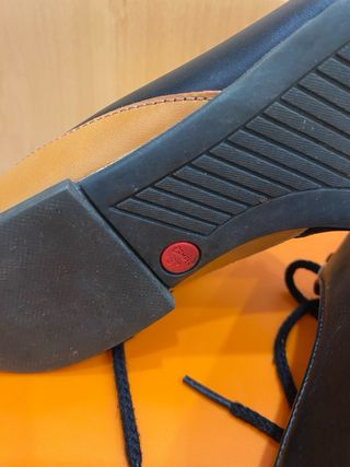 Botines Camper Piel negra y marrón + Pelo Beige