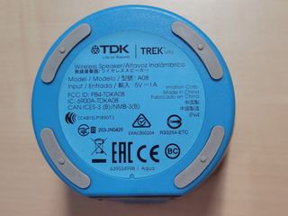 Altavoz Bluetooth TDK TREK MINI Azul