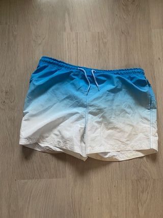 Bañadores hombre azul y verde