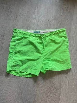 Bañadores hombre azul y verde