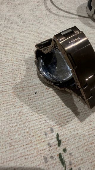 Reloj Fossil FS4608 Marrón y Dorado