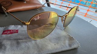 Gafas de sol Ray-Ban RB3447 ROUND METAL Doradas