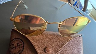 Gafas de sol Ray-Ban RB3447 ROUND METAL Doradas