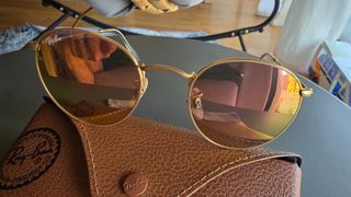 Gafas de sol Ray-Ban RB3447 ROUND METAL Doradas