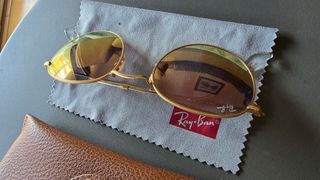 Gafas de sol Ray-Ban RB3447 ROUND METAL Doradas