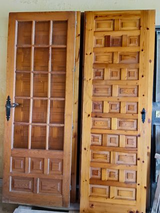 Puertas castellanas de madera