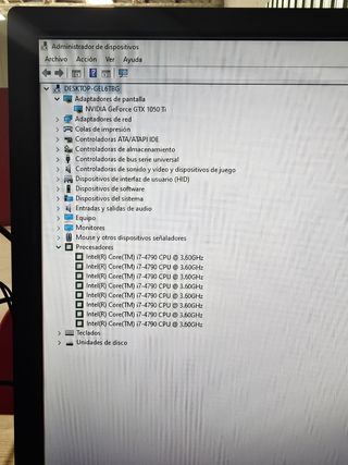 PC Dell Optiplex 3020 i7 4790 1TB SSD + Monitor 24