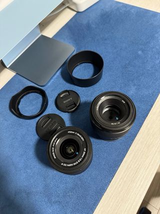Sony 50mm f/1.8 y Viltrox 20mm f/2.8