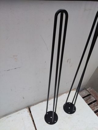 Pata metálica vintage mesa o escritorio industrial