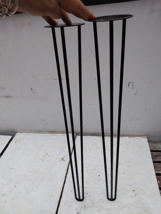 Pata metálica vintage mesa o escritorio industrial