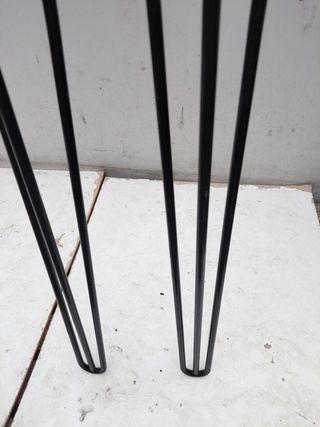 Pata metálica vintage mesa o escritorio industrial