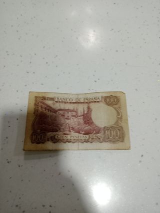 Billete 100 Pesetas Banco de España 1970