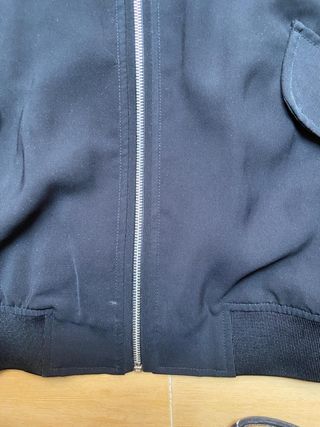 Bomber oversize negra Pull&Bear