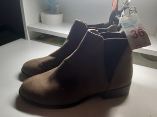 Botines marrones