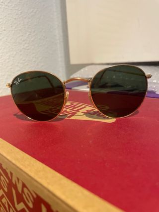 Gafas Ray-Ban Doradas Lente Verde