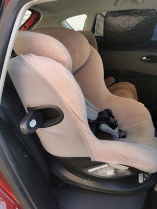 Silla Auto Joie i-Spin 360 Gris + Funda