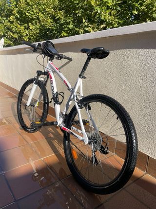 Bici Rockrider MTB Blanca