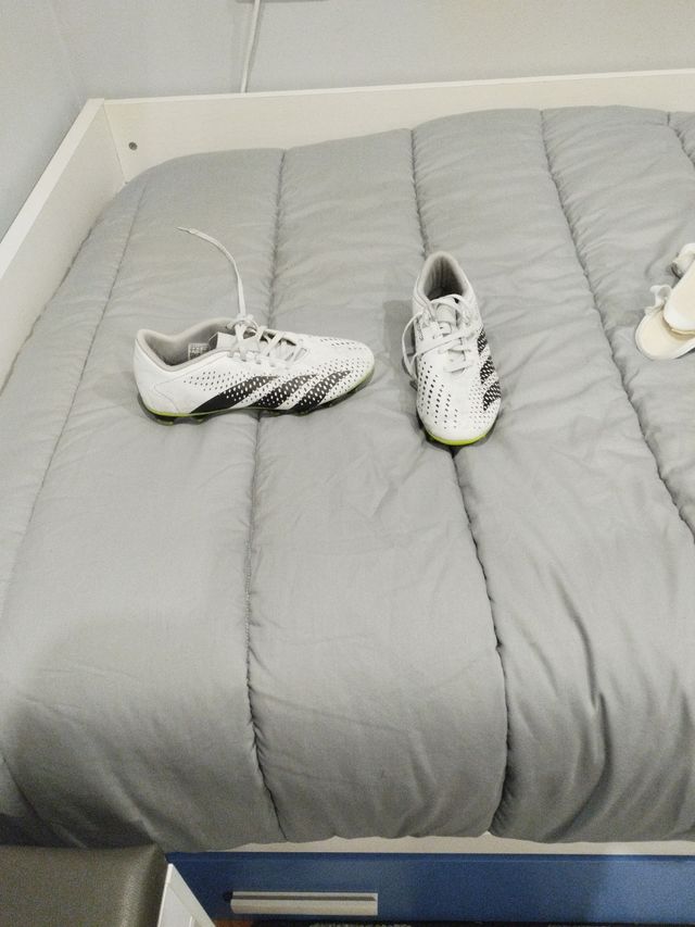 Botas Adidas Predator Blancas Talla 41 y medio