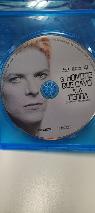Blu-ray El Hombre Que Cayó a la Tierra sin caratul