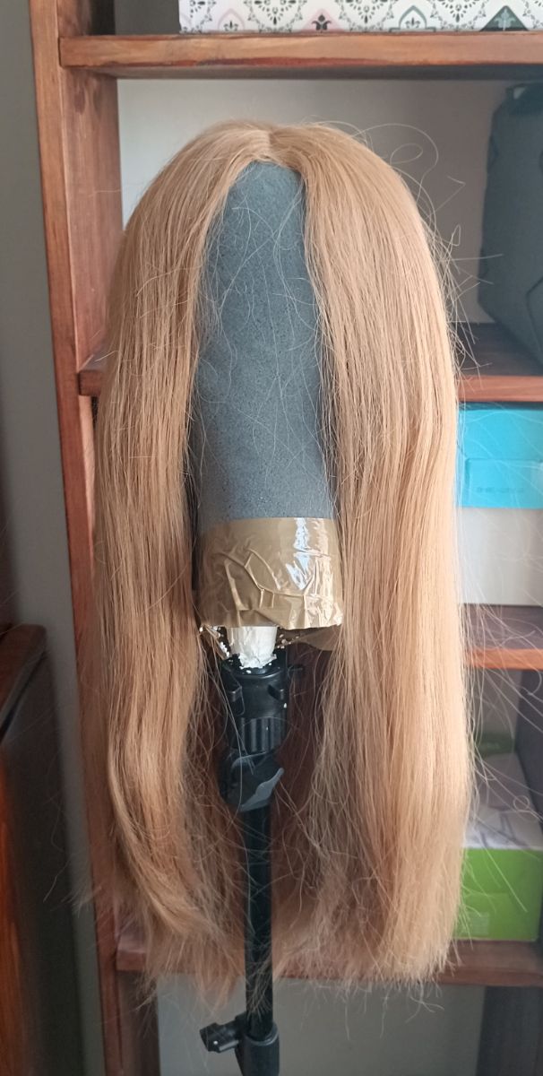 Peluca Lacefront Castaña Clara