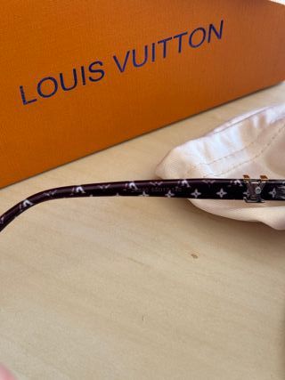 Gafas Louis Vuitton Negras y Doradas