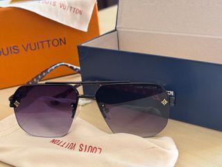 Gafas Louis Vuitton Negras y Doradas