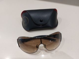 Gafas de sol Ray-Ban Pantalla Marrón/Plateado