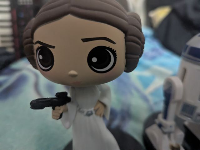 Figuras Star Wars: Princesa Leia y R2-D2