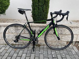 Bicicleta Carretera Connor WRC Spirit X Negra/Verd