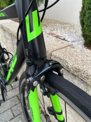 Bicicleta Carretera Connor WRC Spirit X Negra/Verd