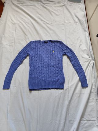 Maglione Polo Ralph Lauren Donna Blu Taglia M