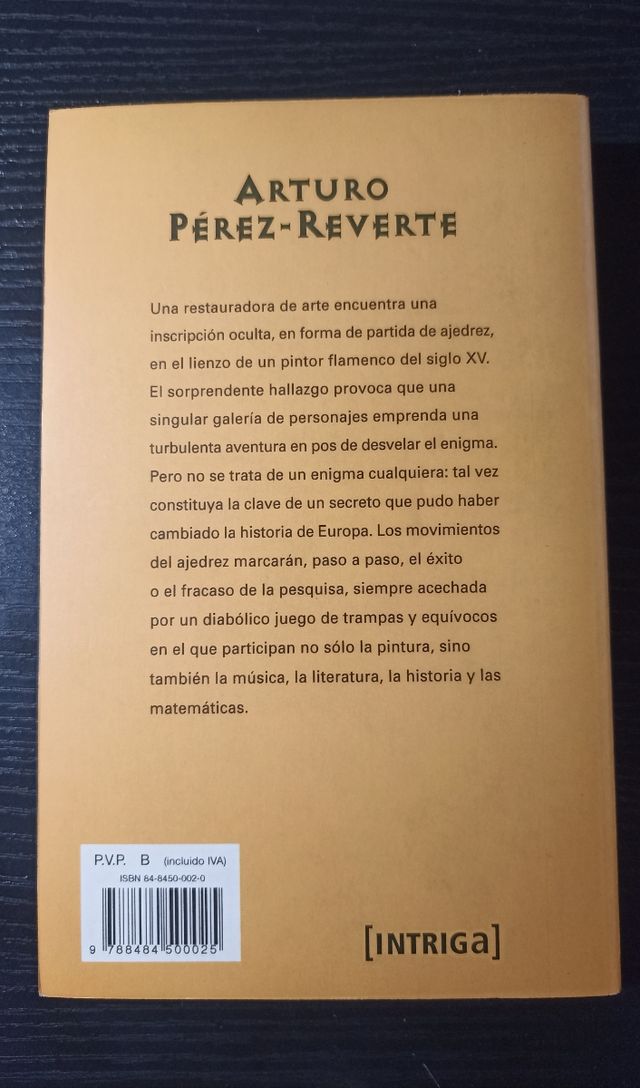La tabla de Flandes - Arturo Pérez-Reverte