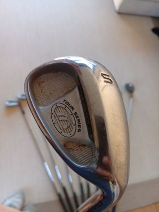 Juego Palos Golf Mizuno y Bolsa Rawlings