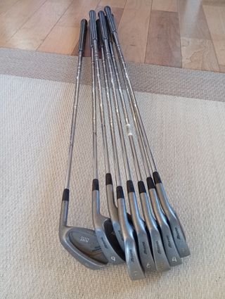 Juego Palos Golf Mizuno y Bolsa Rawlings