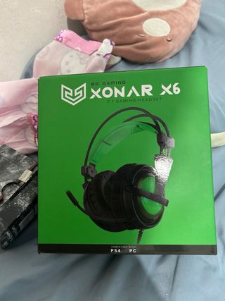 BG Gaming Xonar X6 Audífonos Gaming 7.1