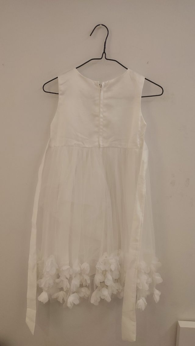 Vestido blanco niña Comunión/Boda 8-8 años