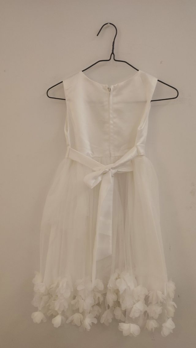 Vestido blanco niña Comunión/Boda 8-8 años