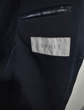 Chaqueta americana Esprit azul
