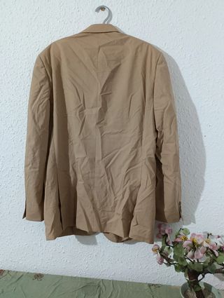 Chaqueta beige hombre
