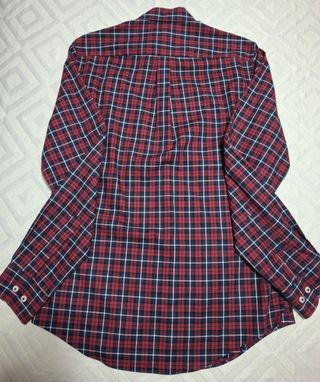 Camisa Pedro del Hierro cuadros roja y azul