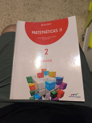 Matemáticas II.