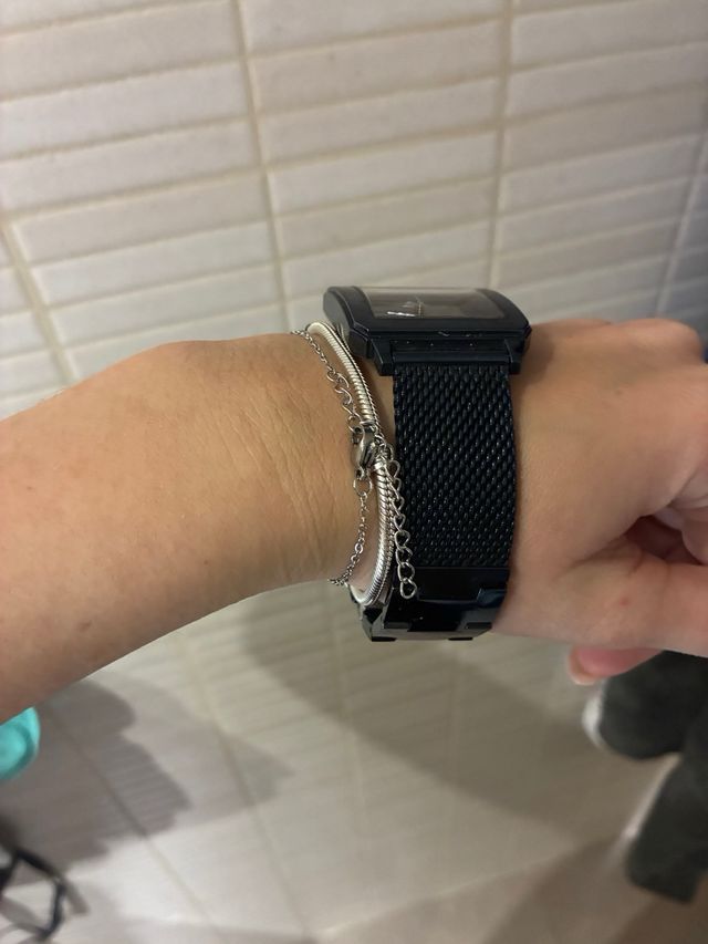 Reloj Guess Rectangular Azul Marino