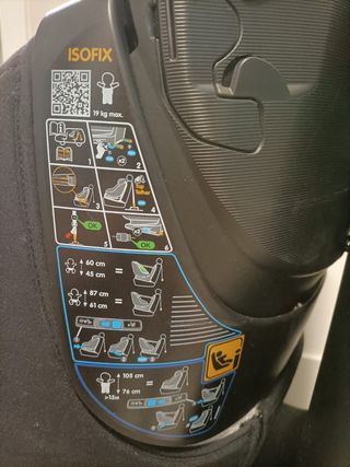 Silla coche Bebeconfort Axissfix Giratoria  0-1