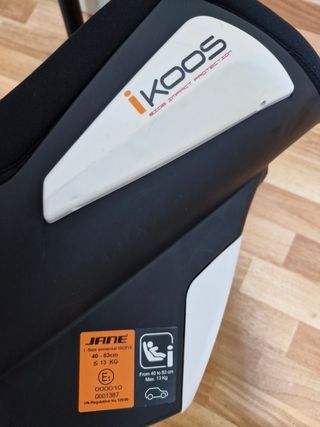Silla coche Jané IKOOS + base Isofix
