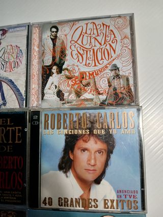 Lote 8 CDs Música Latina y Pop