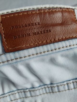 Bermudas Pull&Bear Skinny Fit Talla 40