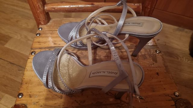 Sandalias fiesta Angel Alarcón Talla 38