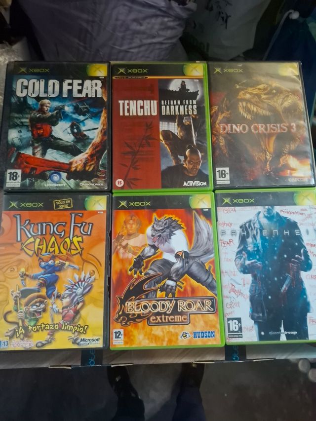 Pacchetto 6 giochi Xbox originali