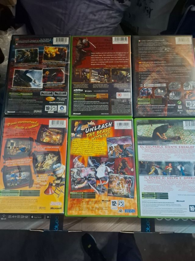 Pacchetto 6 giochi Xbox originali