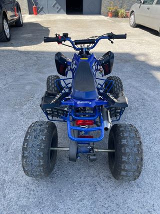 Quad 125cc Blu
